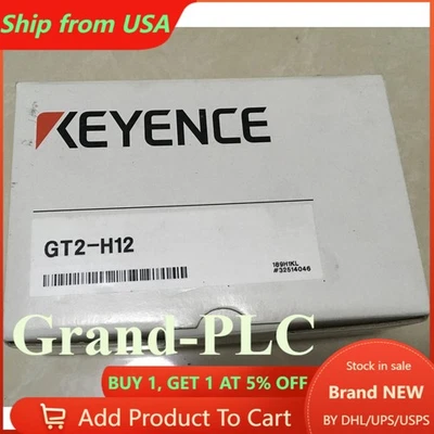 ONE New KEYENCE Touch sensor GT2-H12 in box ONE Year Warranty  US Free TAX - Image 1 of 4