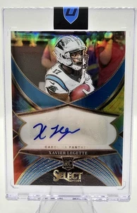 2024 Panini Select Xavier Leggette Tie-Dye Auto SSP 5/25 - Panthers - Bild 1 von 3