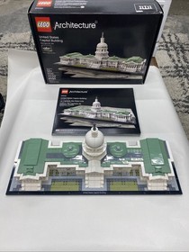 LEGO Architecture 21030 US Capitol Building + Box, Inst. - Deconstructed 4 U 🙂