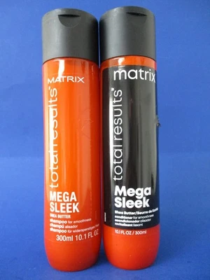 Matrix Total Results Mega Sleek Shampoo & Conditioner 10.1 oz SET 2 bottles - Image 1 of 2