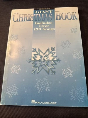 Giant Christmas Book for Trombone Hal Leonard HL00841040 Music Book - Image 1 of 3