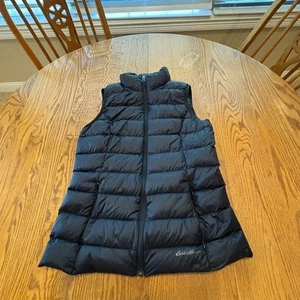 Gilet imbottito piumino nero Eddie Bauer EB 650 taglia M - Foto 1 di 7