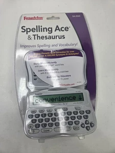 Franklin Spelling Ace Plus Thesaurus SA-206S Brandneu Versiegelt - Bild 1 von 5