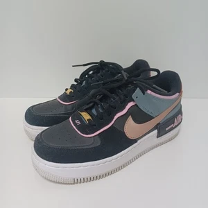 Nike Air Force 1 Damen Sneaker Größe 8,5 Shadow Black Light Arctic Pink - Bild 1 von 8