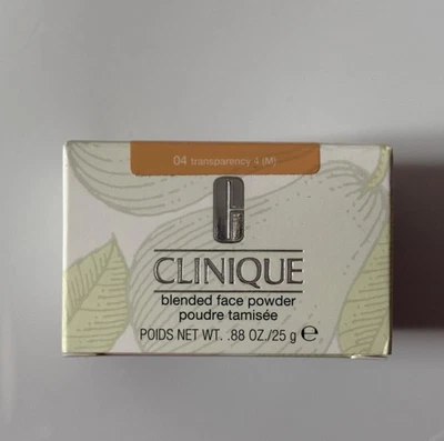 CLINIQUE Blended Face Powder - #04 Transparency 4  - 0.88 oz / 25 g - New in Box - Image 1 of 2