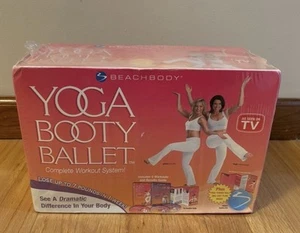 Yoga Booty Ballet Complete Workout System DVD Exercise Beach Body Sealed New!! - Picture 1 of 4