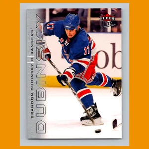 Brandon Dubinsky #98 2009-10 Ultra New York Rangers Hockeykarte NHL - Bild 1 von 3