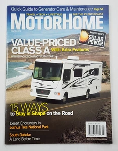 Motorhome Magazine March 2013 Winnebago Vista 26HE - Imagen 1 de 5