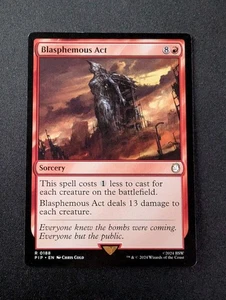 BLASPHEMOUS ACT #188 MTG Fallout - Imagen 1 de 2