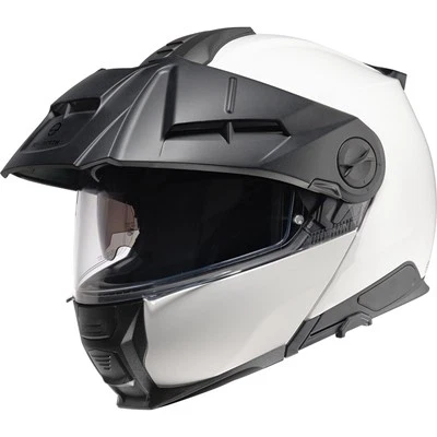 Motorrad Helm 57 (M) - Schuberth E2 Solid Enduro Klapphelm - weiß - Bild 1 von 4