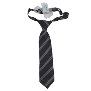 The Childrens Place Krawatte Baby/Kleinkind Junge 6-9-12-18 Monate schwarz/grau vorgebunden Krawatte - Bild 1 von 12