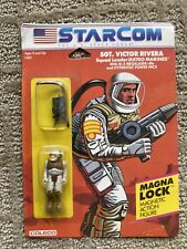 StarCom SGT. Victor Rivera Action Figure - Vintage 1986 Sealed Unopened Card