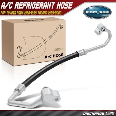A/C Hose Discharge Line for Toyota RAV4 1998-1999 Tacoma 1995-2000 High Pressure - Image 1 of 4
