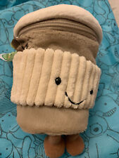 Brand New Jellycat Amuseable Coffee-To-Go Bag