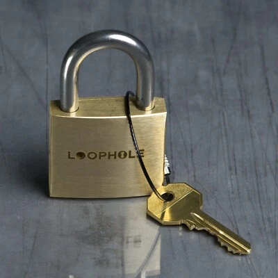 LoopHole - Level 7 - Puzzlocks - Boaz Feldman - Intermediate Level Lock Puzzle - Image 1 of 3