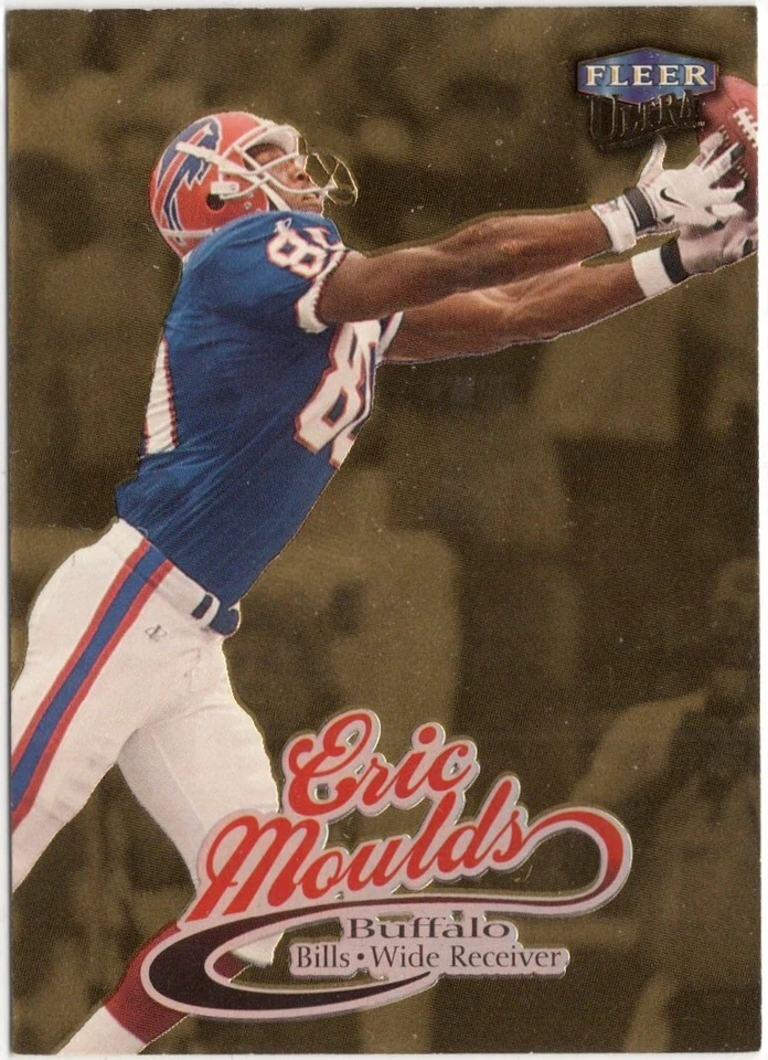 1999 Fleer Ultra Gold Medallion Edition Eric Moulds Parallel Card #122G Bills - Image 1 of 1
