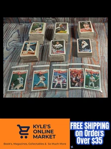 1989 Topps Baseball Card Lot of 681 Cards NO DUPLICATES w/ 5 in Top Loaders - Picture 1 of 5