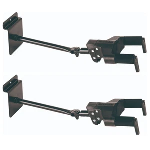 2PK Hercules GSP40SBPLUS AGS Guitar Holder Slatwall Wall Hook Mount/Hanger Rack - Picture 1 of 3