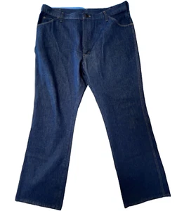 VINTAGE Dickies Industrial Wear Denim Pants Made in USA Sz 42 NWOT Fast Ship - Picture 1 of 9
