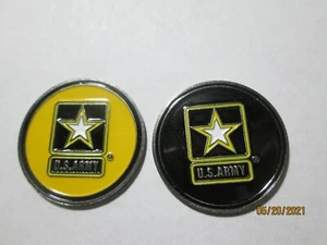 NEU! US Army Golfball Marker 2-seitig - Bild 1 von 1