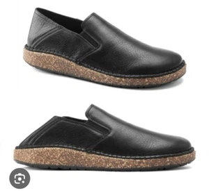 Birkenstock Callan Black Leather Slip on Loafers, EU 45 men's size 12 - Picture 1 of 13
