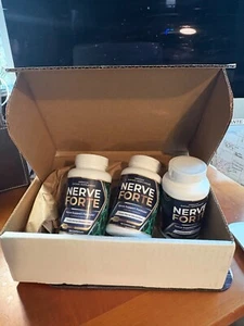 3/pk NERVE FORTE 90 Caps/1 Mo. 270 Caps/3 Mo. Combats Nerve Pain and Tingling - Picture 1 of 6