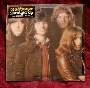 BADFINGER NEAR MINT SLEEVE/VINYL 1971 "Straight Up" GORGEOUS VINYL/SHRINKWRAP! - Picture 1 of 9