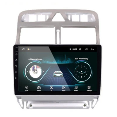 2Din 1+16GB Android  For Peugeot 307 2004-13 Car Radio Video Player Navigation - Image 1 of 4