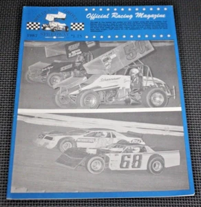 1987 Williams Grove Speedway Programm - Band 8 - 15. Mai 1987 - Bild 1 von 2
