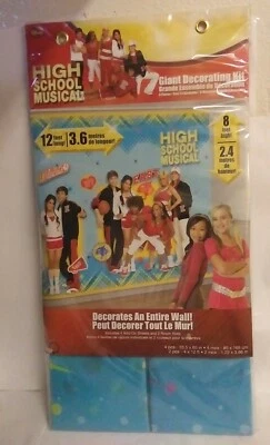 High School Musical Giant Decorating Kit For An Entire Wall 12’ Long New - Image 1 of 4