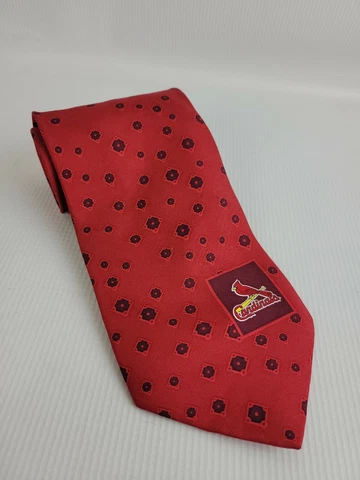 St Louis Cardinals Neck Tie Red Mens Cover