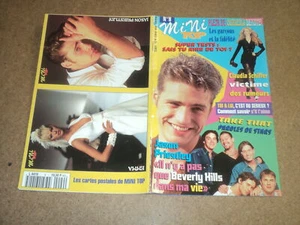 #MINI TOP - 1995/09 CLAUDIA SCHIFFER JASON PRIESTLEY TAKE THAT EAST 17 ROLLES - Picture 1 of 1