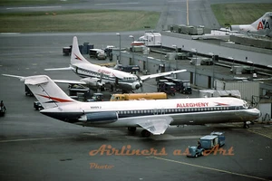 Allegheny Airlines Douglas DC-9-31 N991VJ bei DCA Juni 1975 8"x12" Farbdruck - Bild 1 von 1