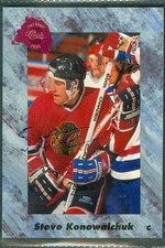 Steve Konowalchuk Auto 1991-92 Classic '91 Signature Autograph Signed Card #46