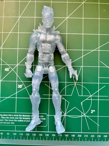 Marvel Legends Iceman Juggernaut BAF Wave X-Men Hasbro Loose Complete Cover