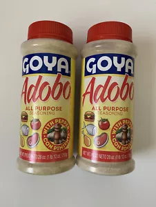 Goya Adobo Condimento Multiuso Con Pepe/Con Pimienta. Rete WT. 28 oz - confezione da 2 - Foto 1 di 3