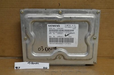 2001-2003 Oldsmobile Aurora Engine Control Unit ECU 12553671 Module 222-4C7 - Image 1 of 3