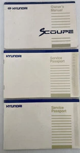 Hyundai S Coupe Owners Manual & Service Passports 1994 - Picture 1 of 7