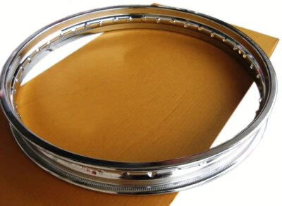 1996 Fit Kawasaki Vulcan 800 Front Wheel Rim 21x1.85"   40holes  "CHROME" Foto 1 de 4