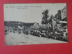 CPA 02 CROUY - Route de Maubeuge - Imagen 1 de 2