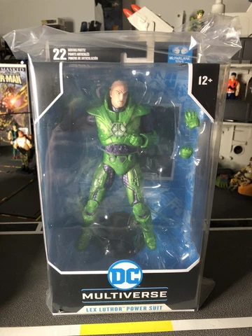 DC Multiverse Lex Luthor in Power Suit Figure BBTS Cover