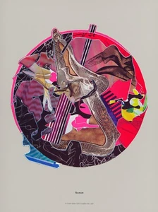 1996 Print "Sanor" by Frank Stella - Picture 1 of 2