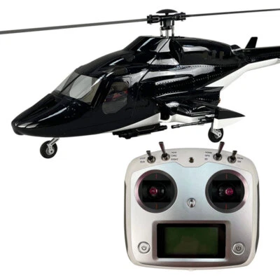 Roban RTF 470 Size Airwolf RC Helicopter X2 flight Control GPS Scale Model - Image 1 of 4