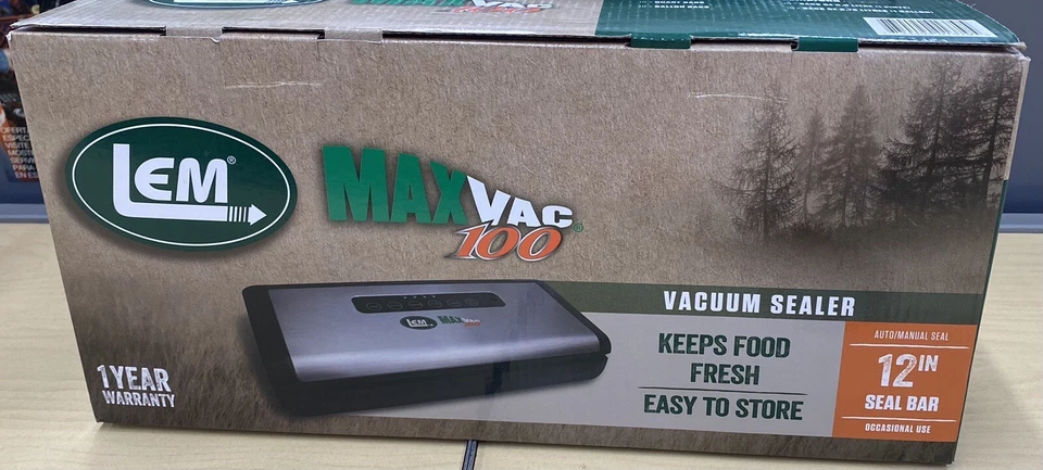 LEM 1379 MaxVac 100 Vacuum Sealer - 734494013795 - Image 1 of 1