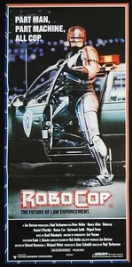 ROBOCOP Original Daybill Movie poster Peter Weller Nancy Allen Ronny Cox - Picture 1 of 2