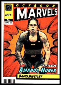 Donruss UFC #7 2022 Amanda Nunes Octagon Marvels - Imagen 1 de 2