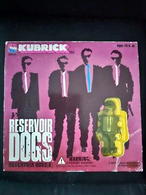 Juego completo de figuras Toy Kubrick Reservoir Dogs NUEVO EN CAJA DAÑADO POR EL SOL Foto 1 de 4