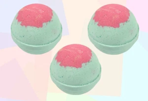 Bombas de baño Sweet Pea Harmony - Aroma floral relajante para baños de lujo - Paquete de 3 - Imagen 1 de 1