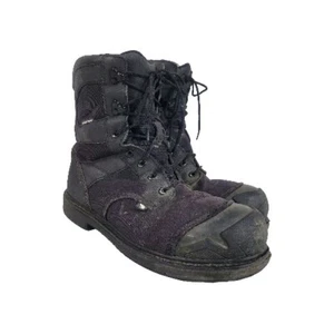 Red Wing Mens Size 12 Maxbond 8 Inch Waterproof Safety Toe Work Boots Black 2493 - Picture 1 of 14