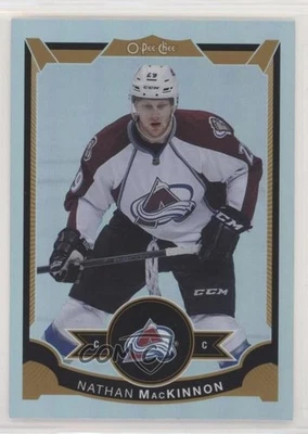2015-16 O-Pee-Chee Rainbow Foil Nathan MacKinnon #223 - Image 1 of 2